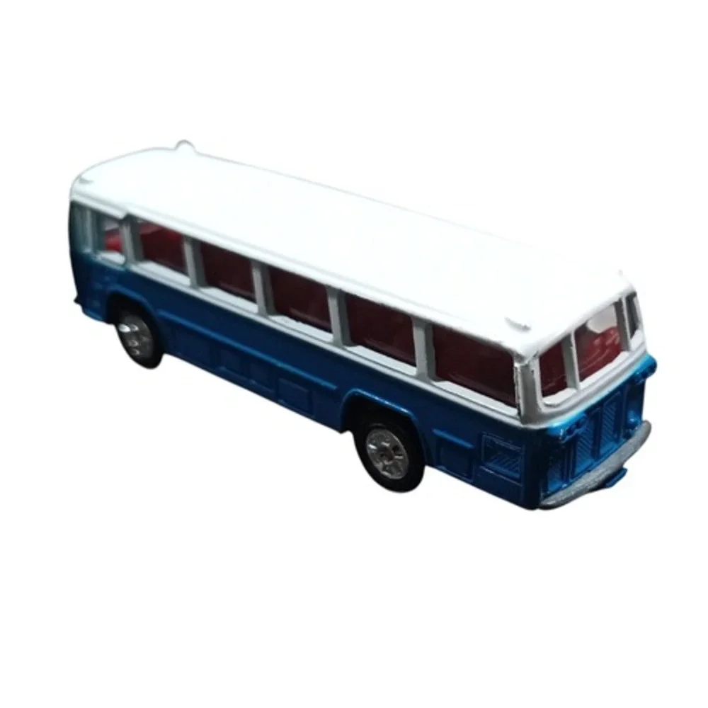 Vintage 1974 Tomy Tomica Japan #41 Blue Mitsubishi Fuso Bus 1/156 Diecast